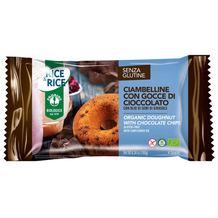 Biotobio Ciambelline con gocce di cioccolato