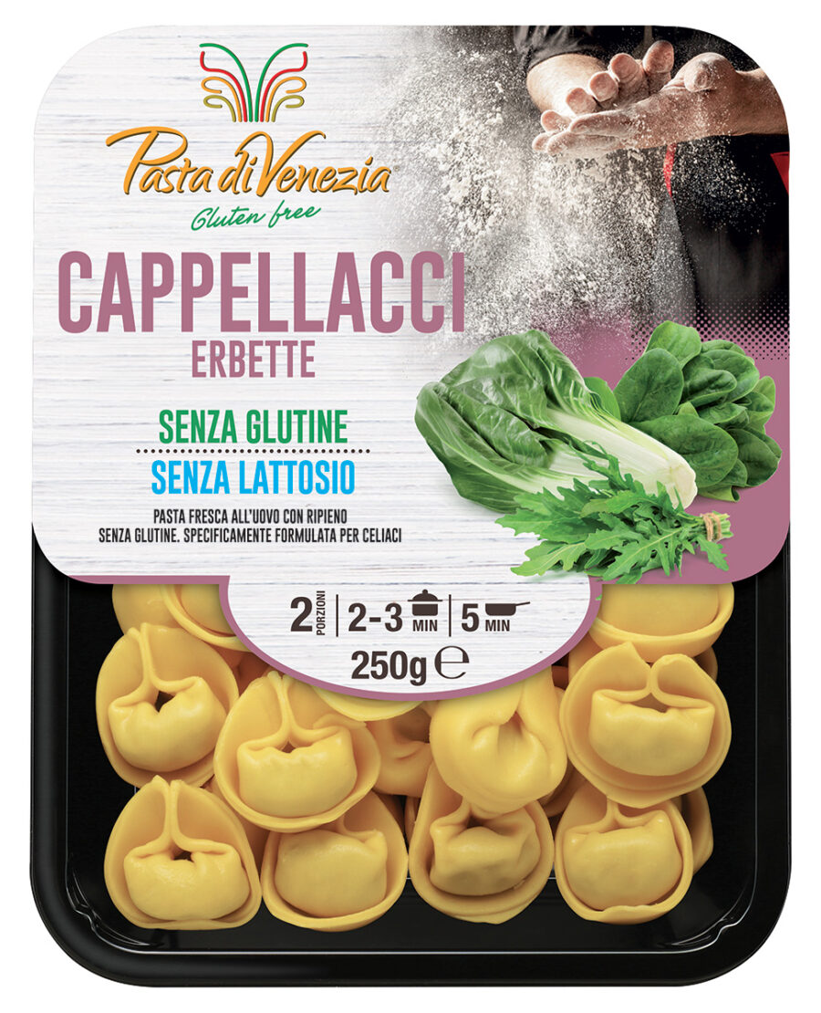 Pasta di Venezia Cappellacci Erbette 250 gr STAGIONALE MARZO - LUGLIO