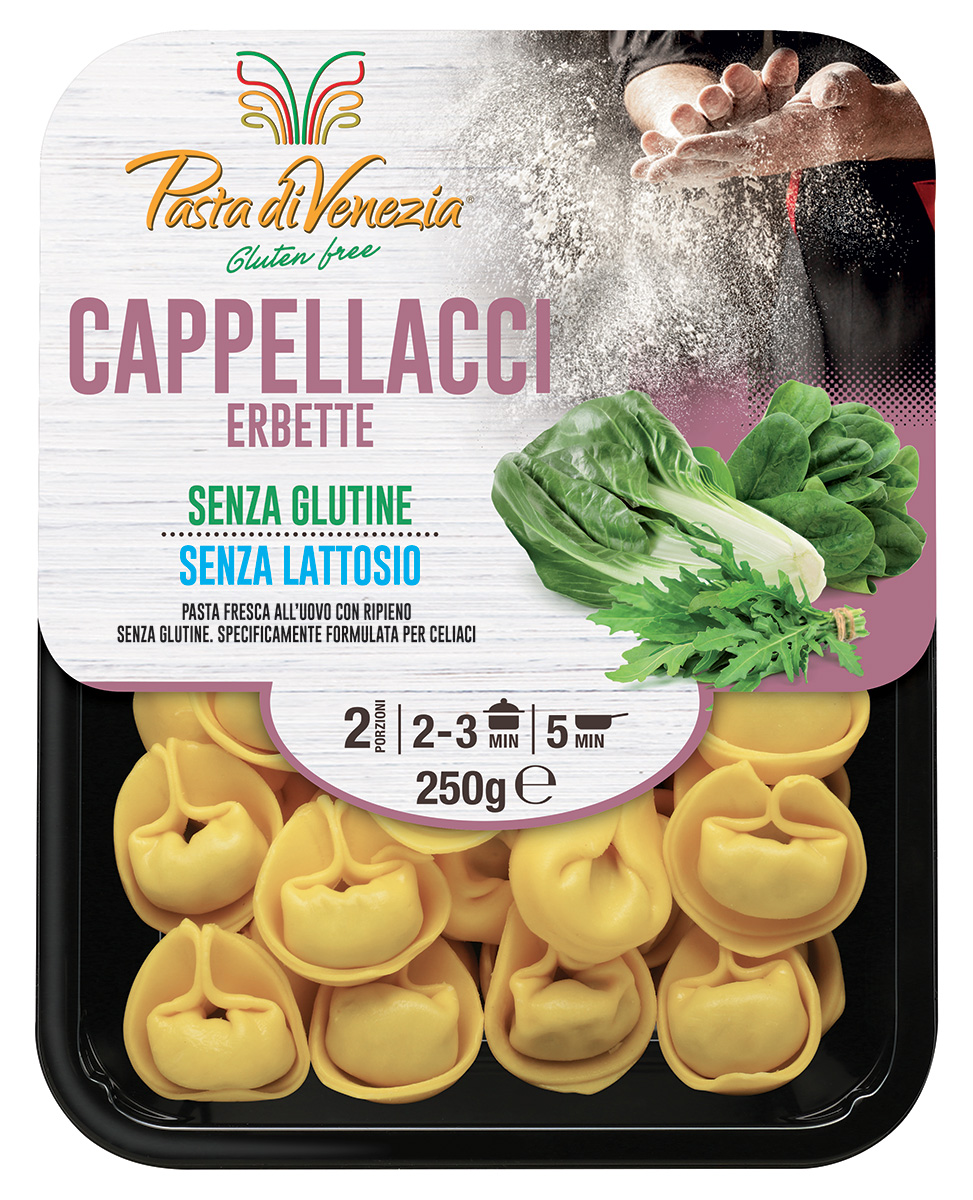 Pasta di Venezia Cappellacci Erbette 250 gr STAGIONALE MARZO – LUGLIO