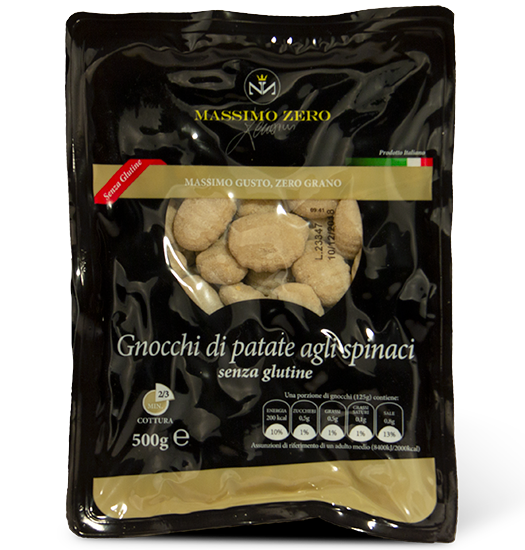 Massimo Zero MASSIMO ZERO Gnocchi agli spinaci 500 g