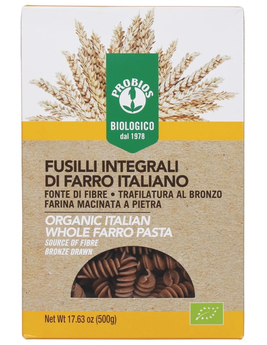 Probios FUSILLI INTEGRALI DI FARRO ITALIANO