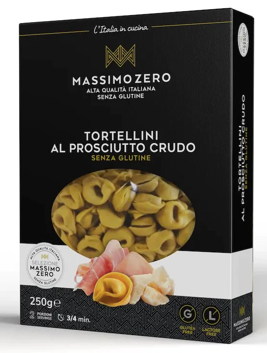 Massimo Zero MASSIMO ZERO Tortellini prosciutto crudo 250 GR