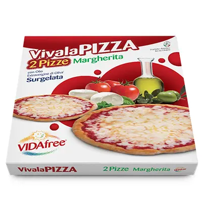 Vidafree Surgelati Vidafree Pizza margherita 2x280 gr