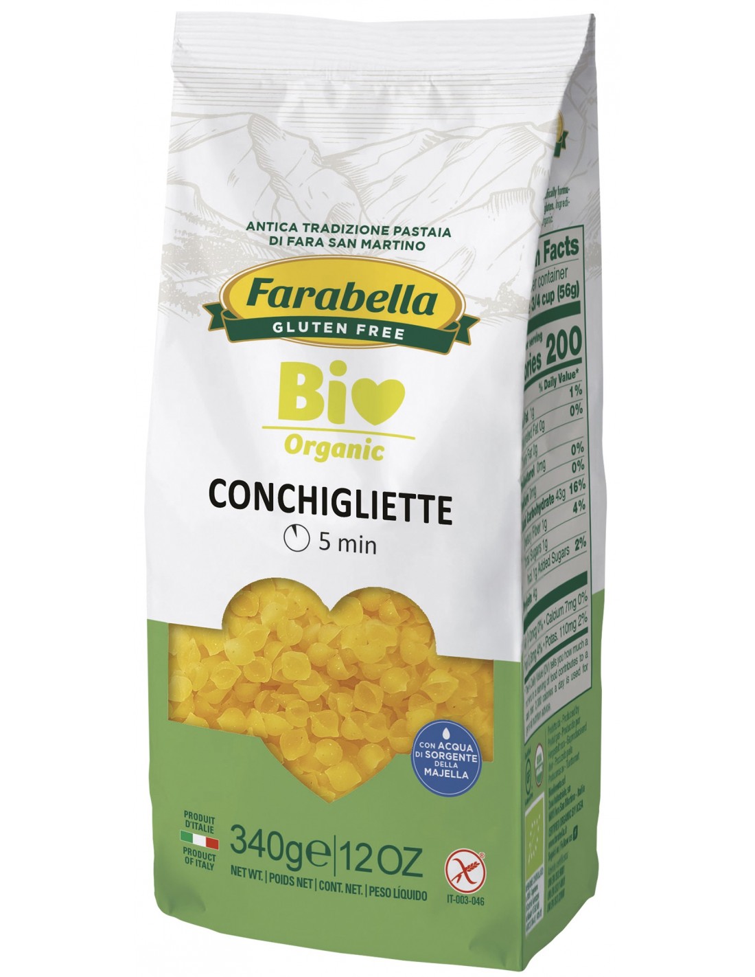 Farabella Conchigliette Bio