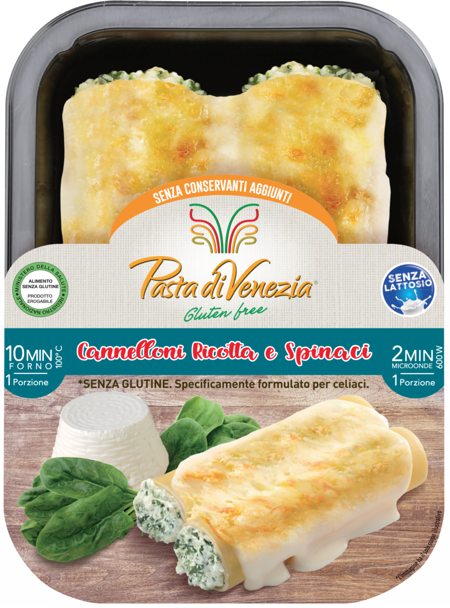 Pasta di Venezia Cannelloni ricotta e spinaci- NOVITA'