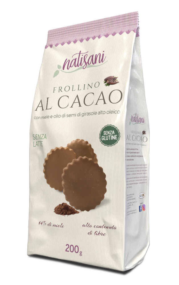 Natisani NATISANI Frollino Cacao 200 gr