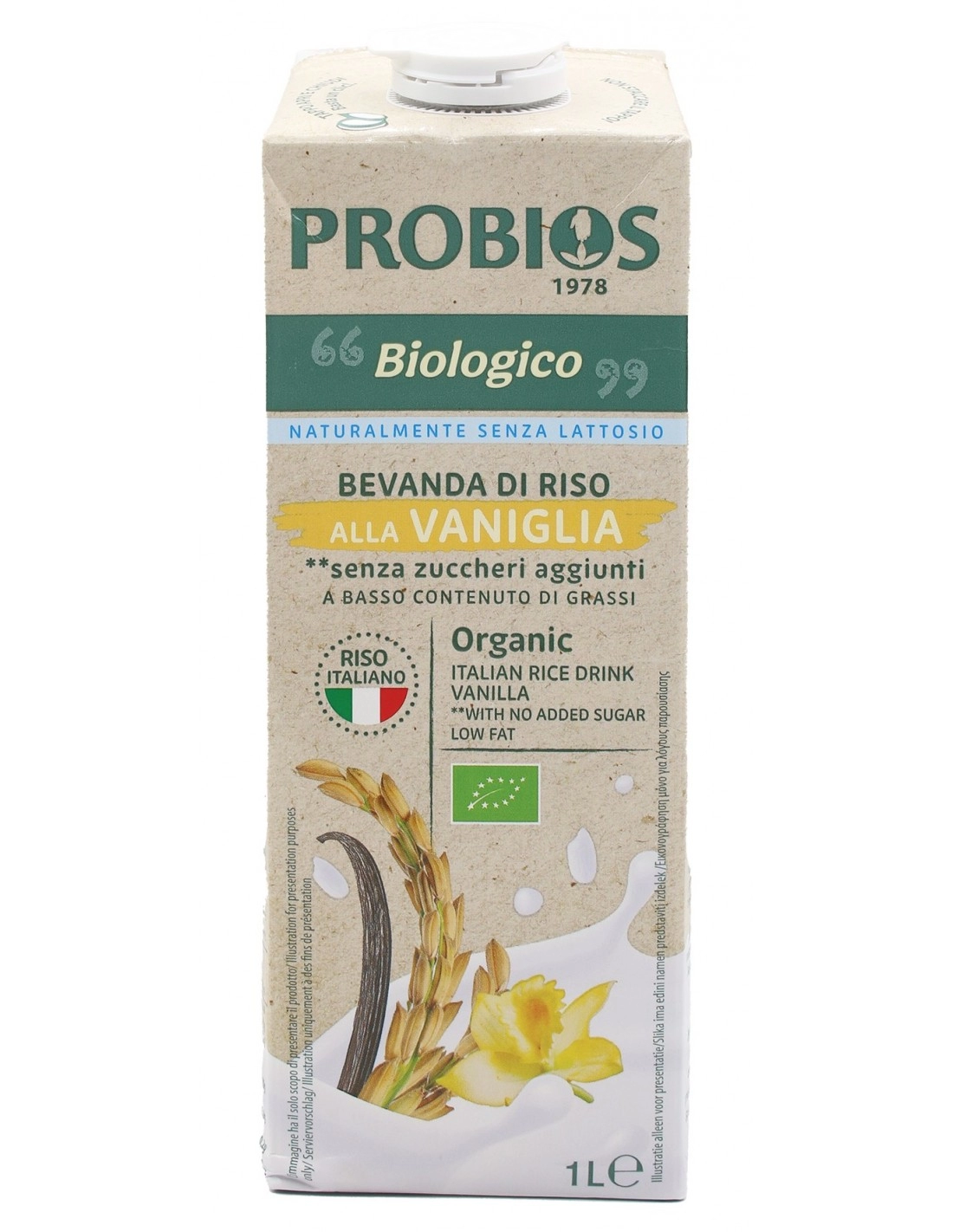 Probios BEVANDA DI RISO ALLA VANIGLIA 1LT