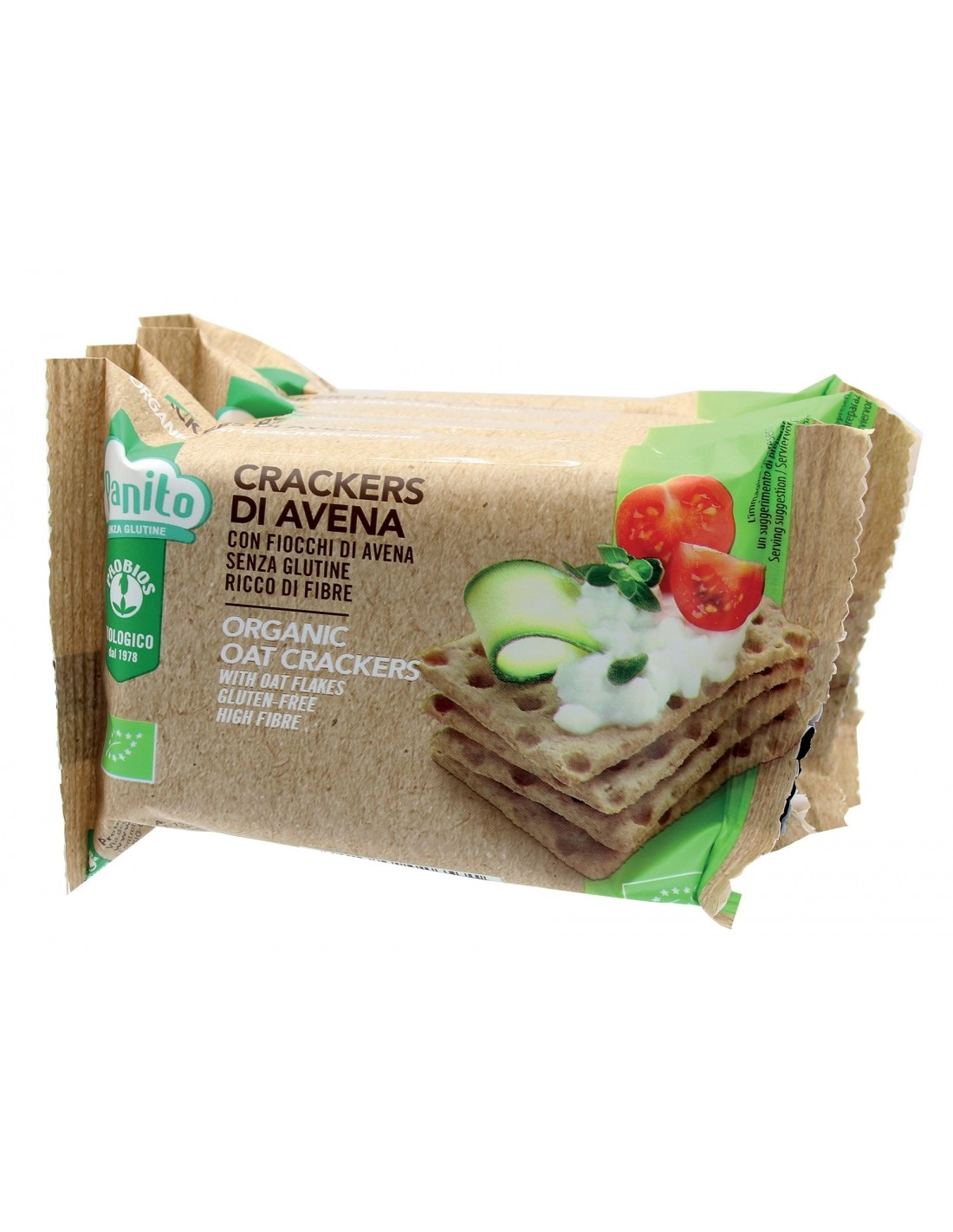 Probios CRACKERS DI AVENA SENZA GLUTINE 35G