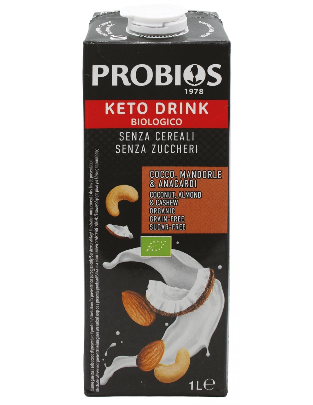 Probios KETO DRINK COCCO, MANDORLE, ANACARDI