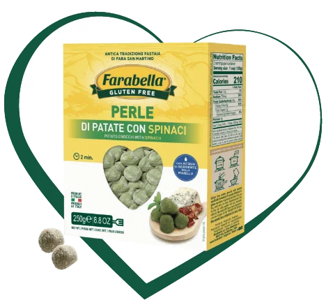 Farabella Perle con Spinaci