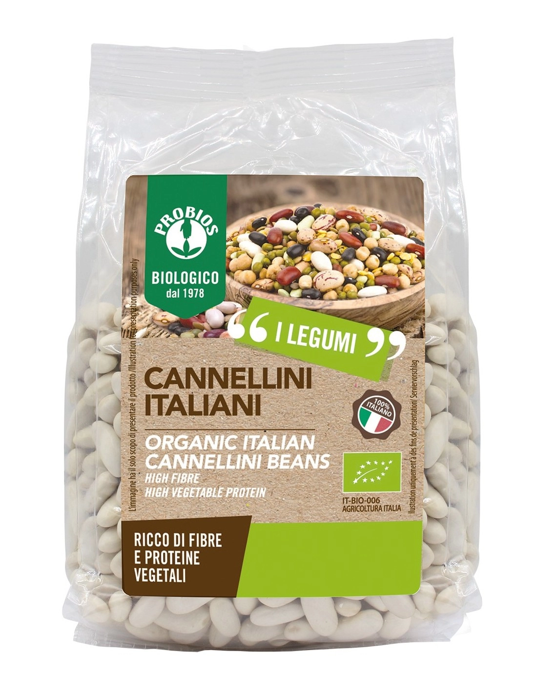 Probios FAGIOLI CANNELLINI BIANCHI S-GLUTINE400G