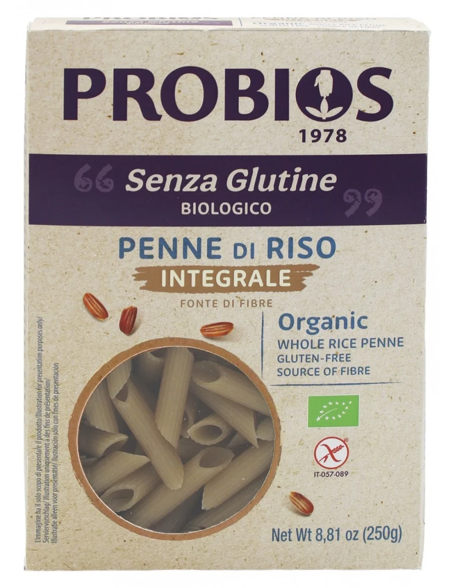 Probios PENNE DI RISO INTEGRALE 250G