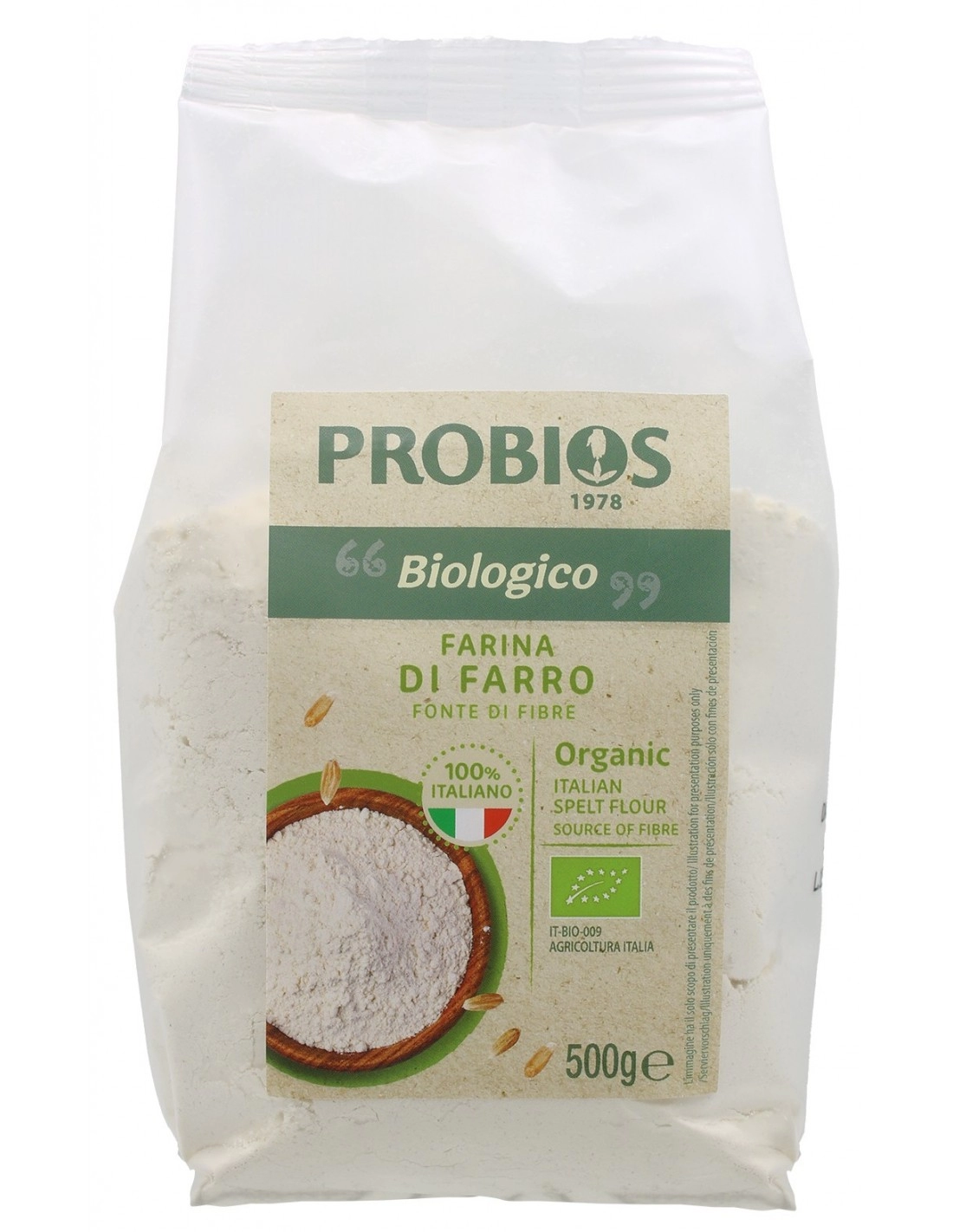 Probios FARINA DI FARRO BIANCA 500G