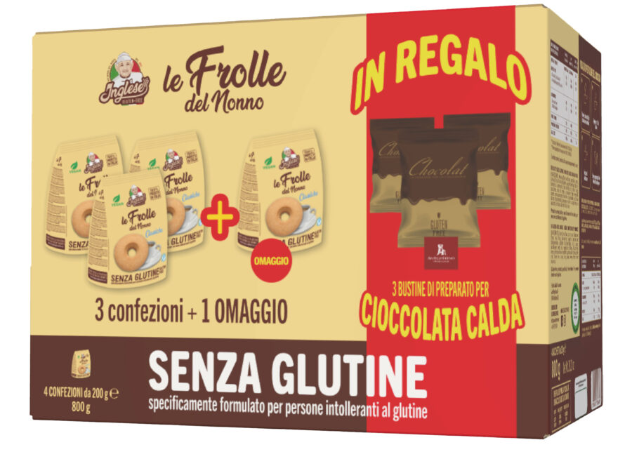 Inglese FROLLE NUOVA BOX 3+1 X 200 GR  - NOVITA`