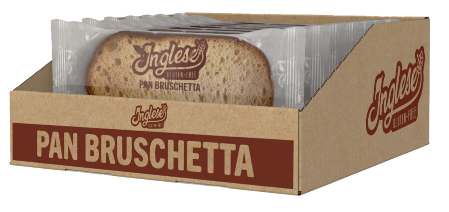 Inglese PAN BRUSCHETTA 2 FT. GR.90 - BOX 10PZ - NOVITA'    PROMO LANCIO