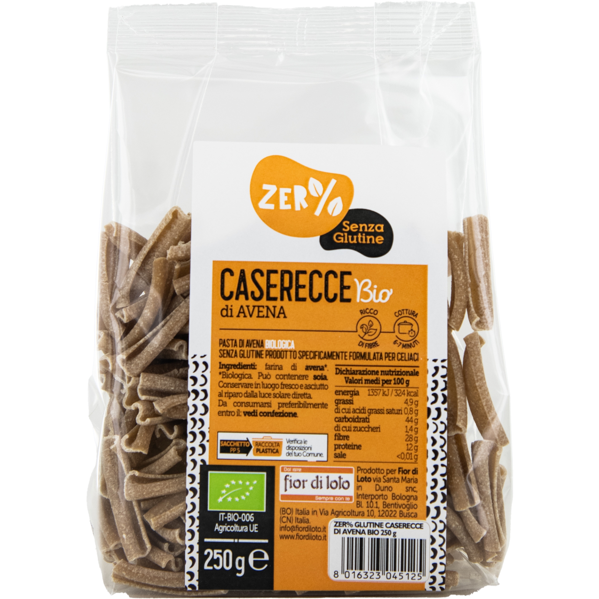 Biotobio Avena – caserecce