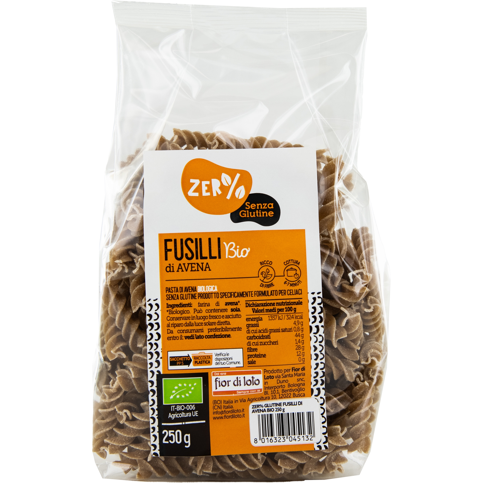 Biotobio Avena – fusilli