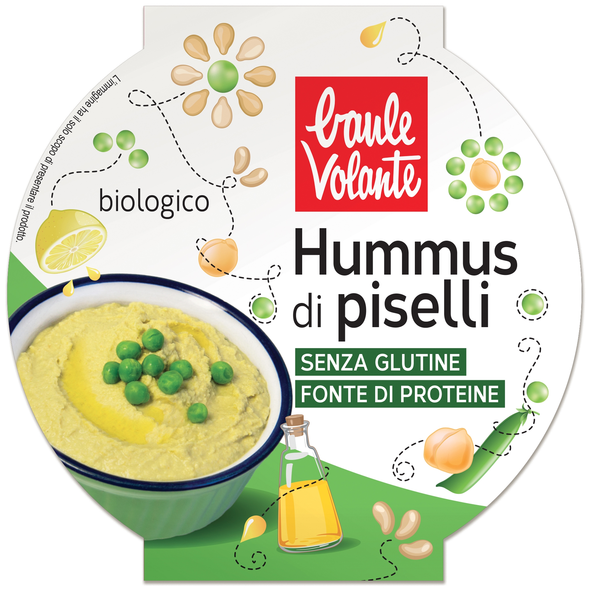 Biotobio Hummus di piselli