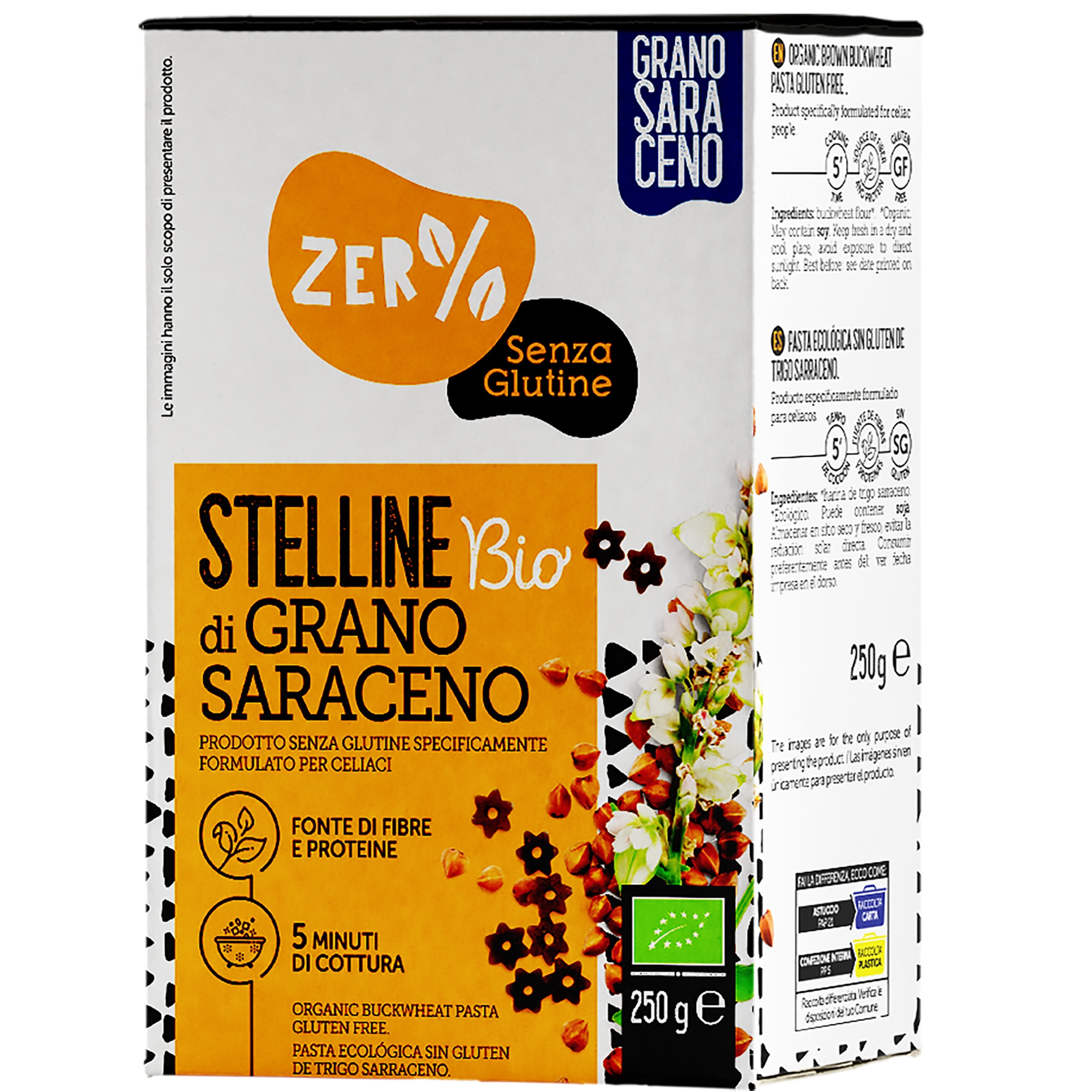 Biotobio Grano saraceno – stelline