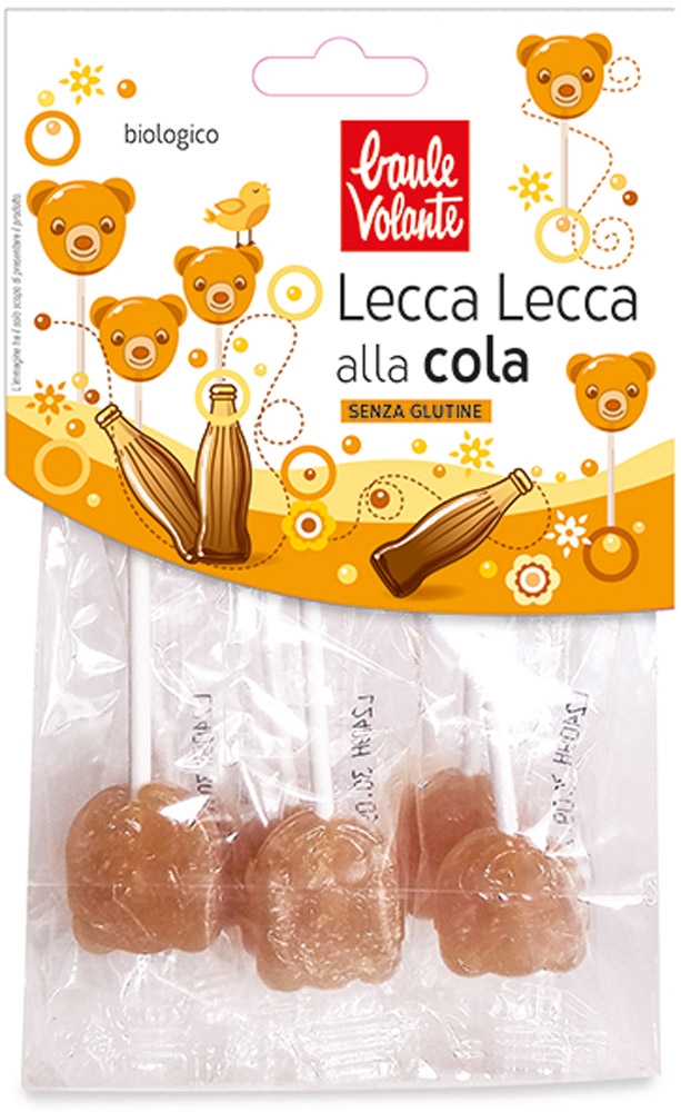 Biotobio Lecca lecca orsetto alla cola
