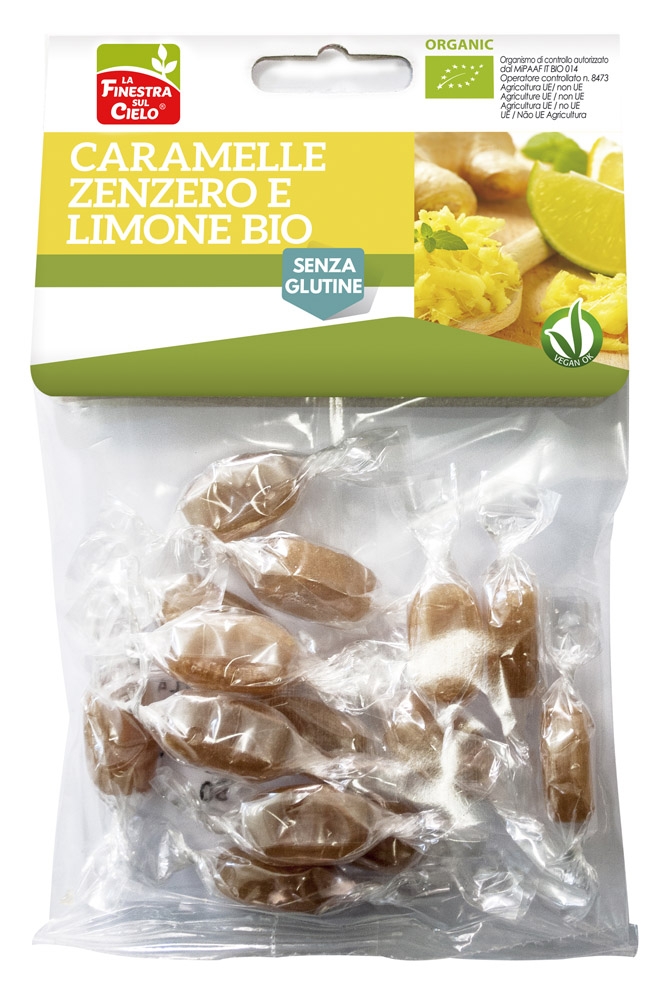 Biotobio Caramelle zenzero e limone