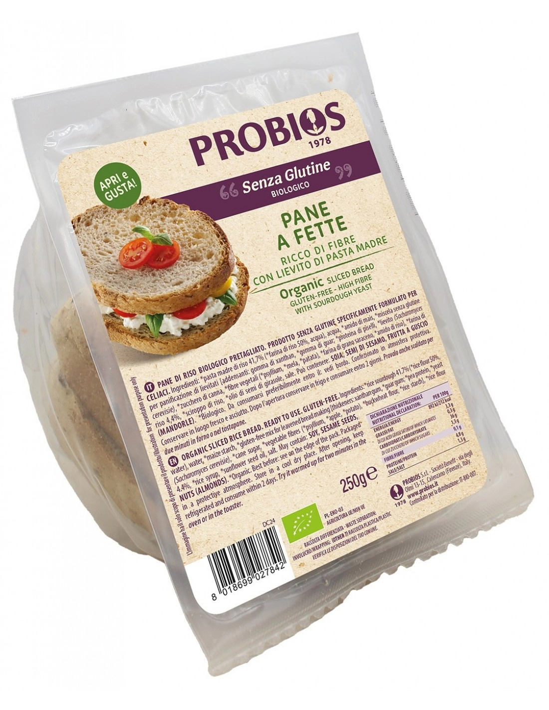 Probios PANE A FETTE