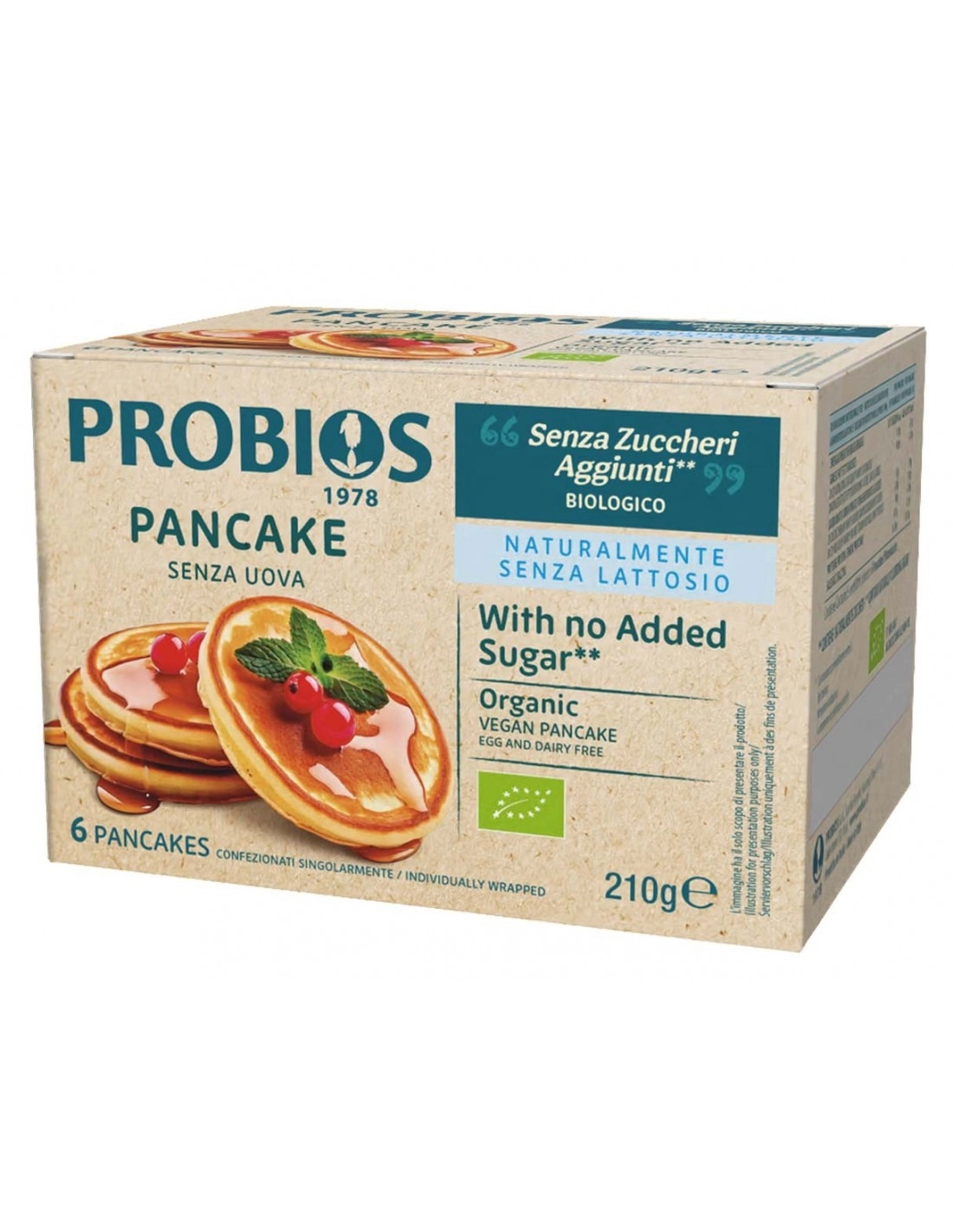 Probios PANCAKE SENZA ZUCCHERI AGGIUNTI