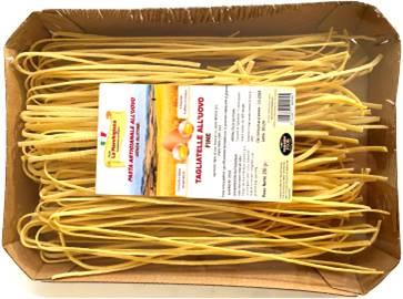 Inglese LA MARCHIGIANA PASTA SECCA ALL’UOVO TAGLIATELLE GR.250- NOVITA’