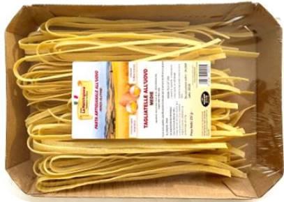 Inglese LA MARCHIGIANA PASTA SECCA ALL’UOVO TAGLIATELLINE GR.250 – NOVITA’