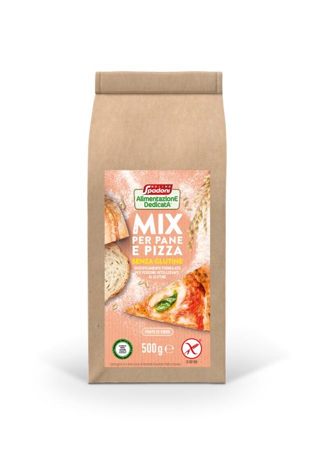 Inglese MOLINO SPADONI MIX PANE E PIZZA  500g