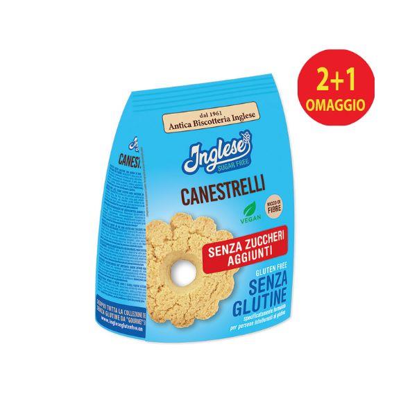 Inglese BISCOTTI S/ZUCC CANESTRELLI GR.200