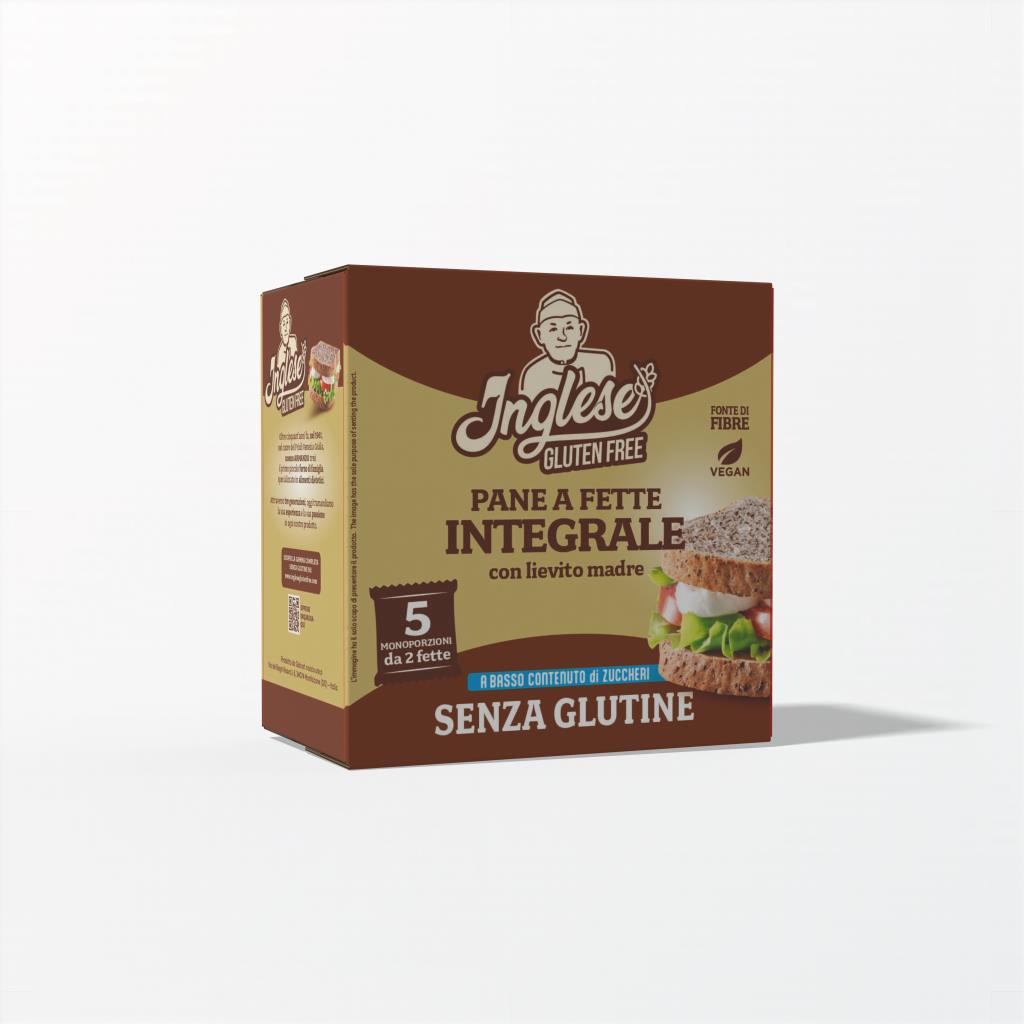 Inglese PANE A FETTE INTEGRALE GR.225 MONOPORZIONE