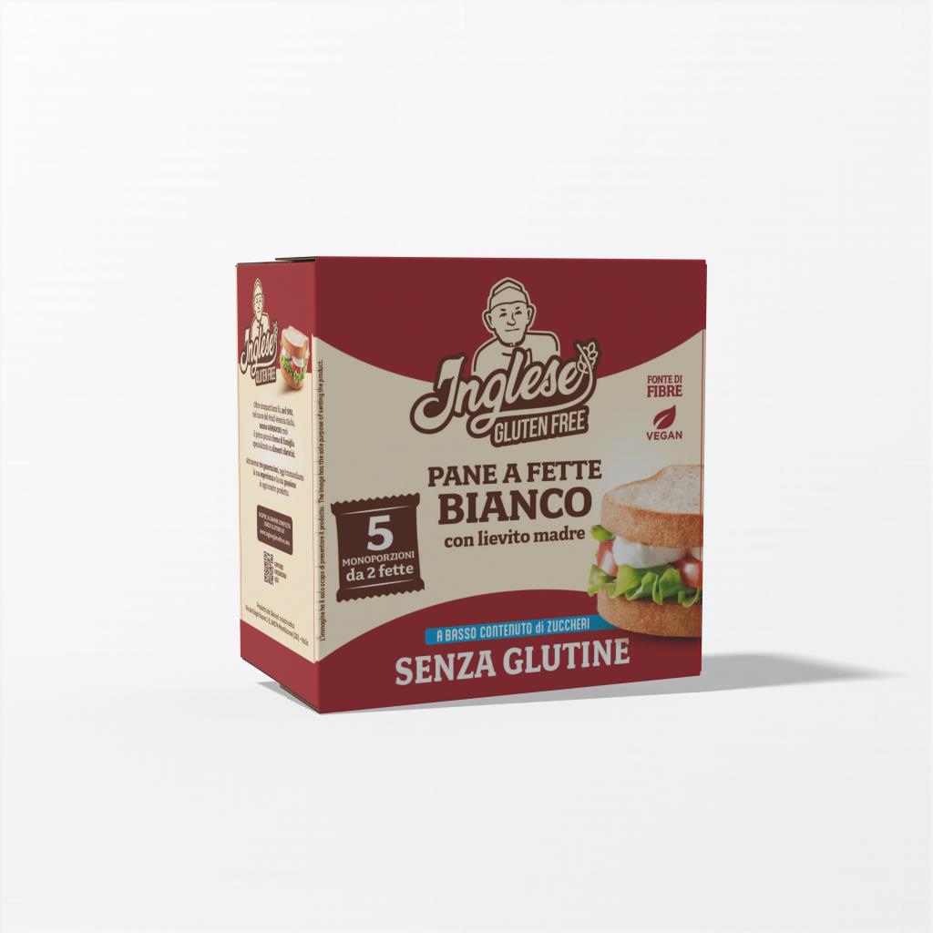 Inglese PANE A FETTE BIANCO GR.225 MONOPORZIONATO