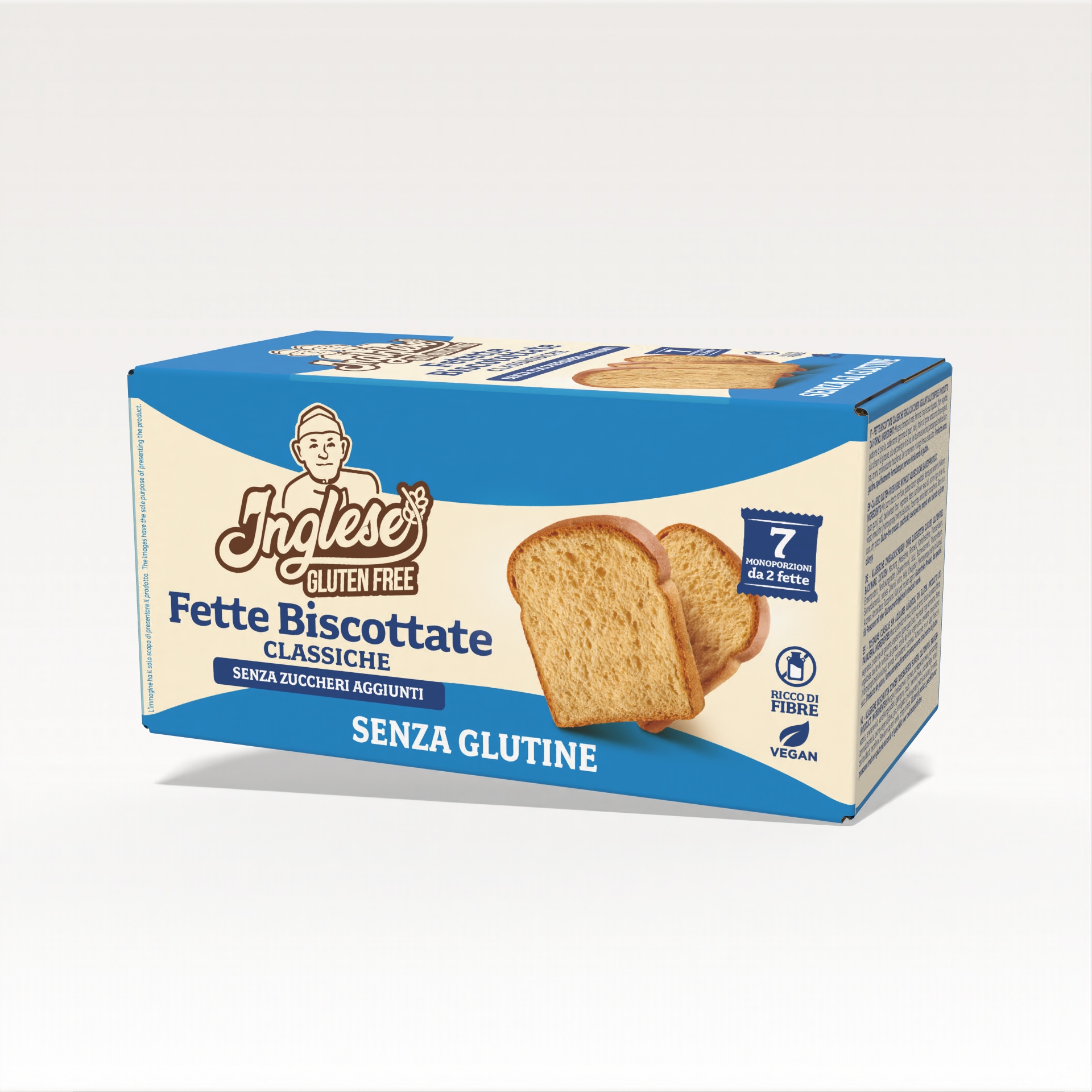 Inglese FETTE BISC. S/ZUCC CLASSICHE GR.200