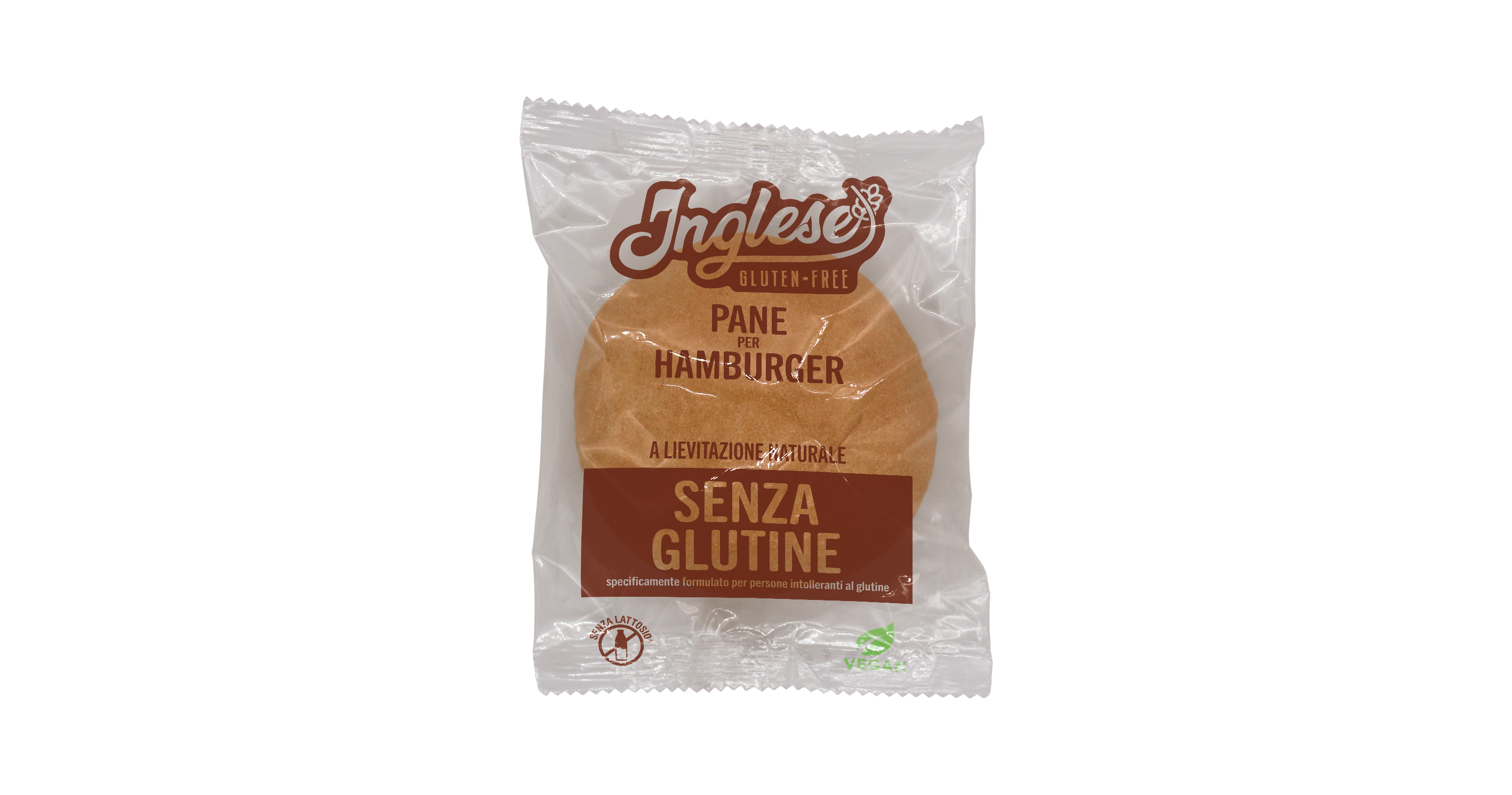 Inglese PANE PER HAMBURGER GR.90 BOX 10PZ MONOPORZIONE PROMO