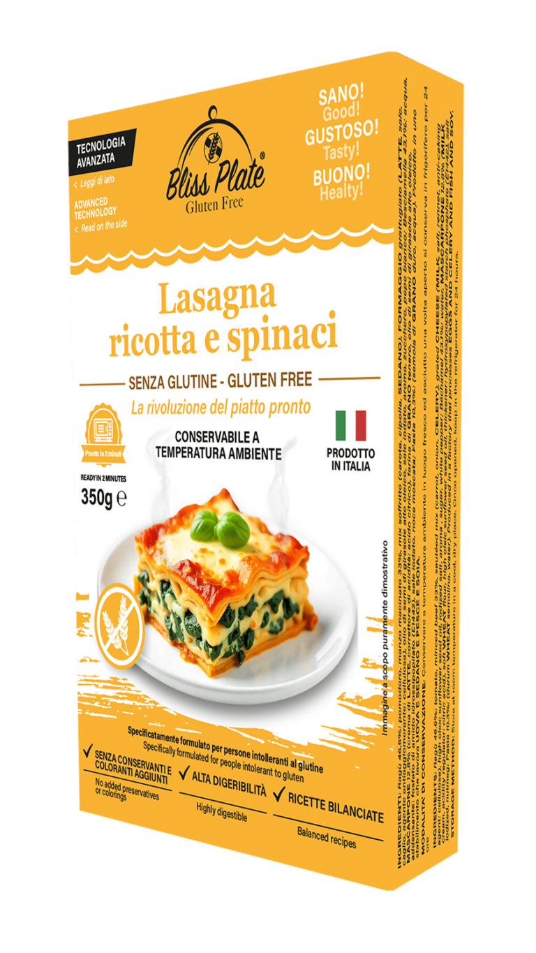 Italcibo BLISS PLATE LASAGNA RICOTTA E SPINACI