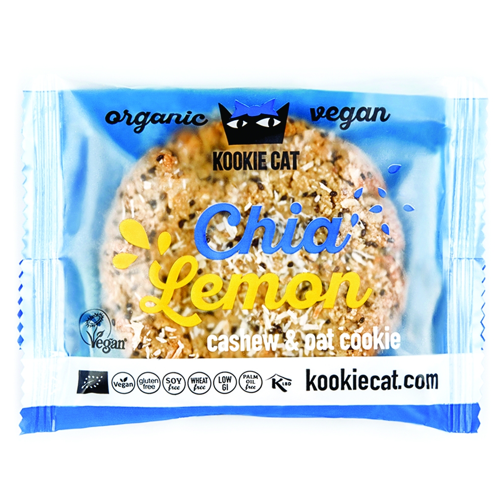 Biotobio Biscotto cookie con semi di chia e limone