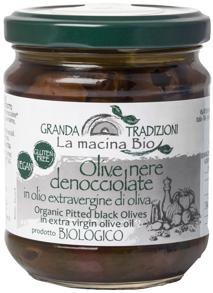 Biotobio Olive denocciolate in olio extravergine di oliva
