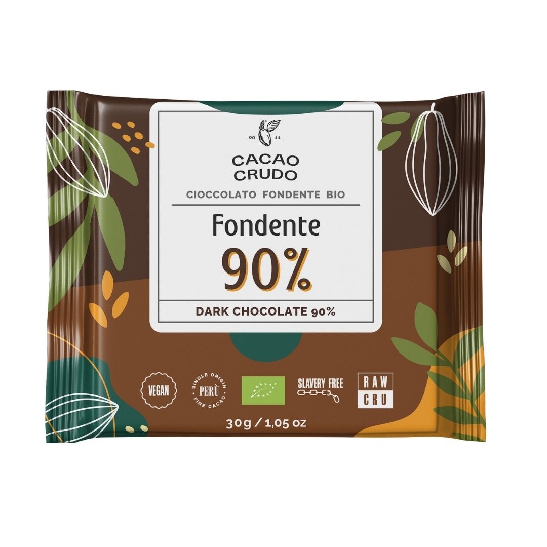 Biotobio Tavoletta di cioccolato fondente 90%