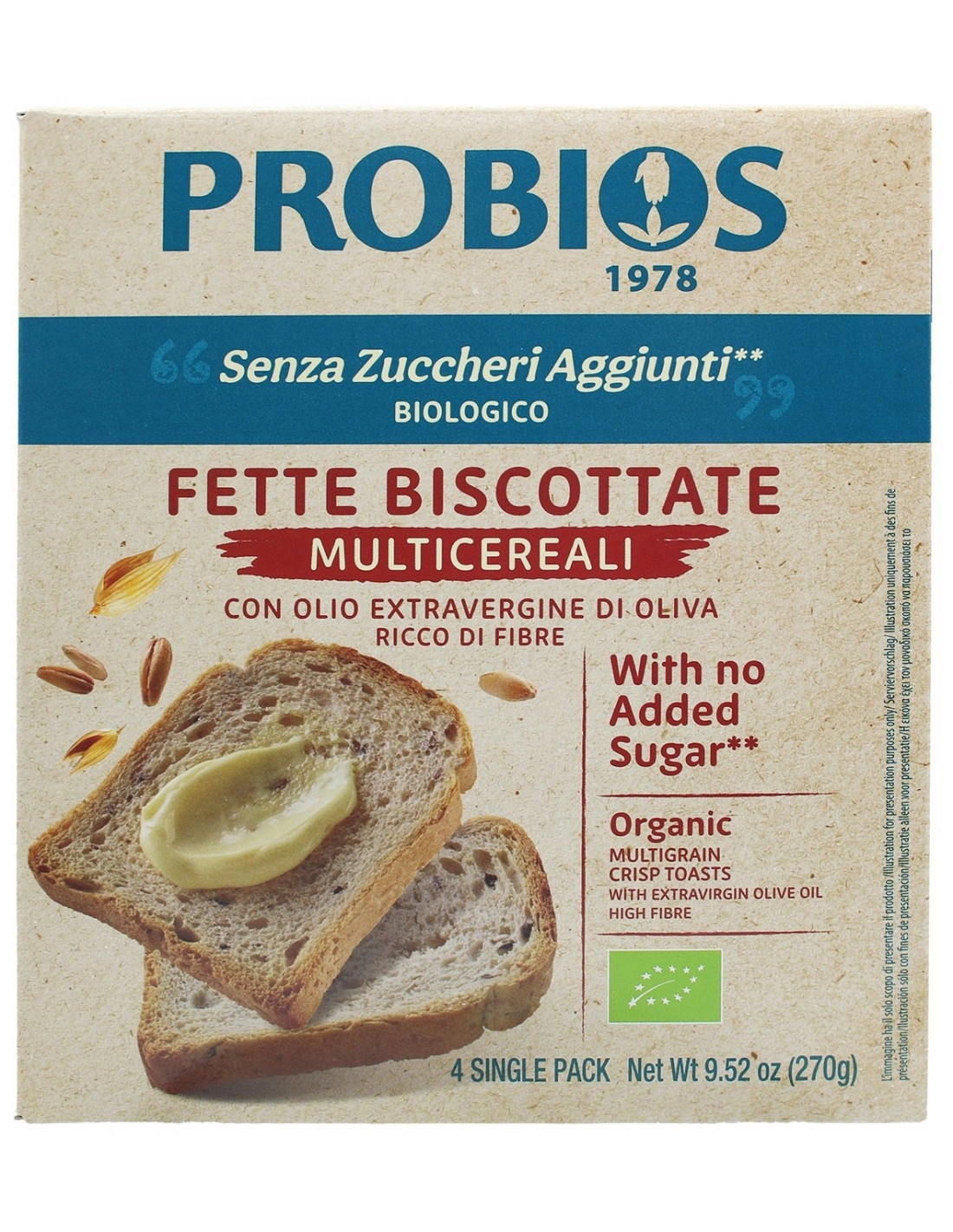 Probios FETTE BISCOTTATE MULTICEREALI