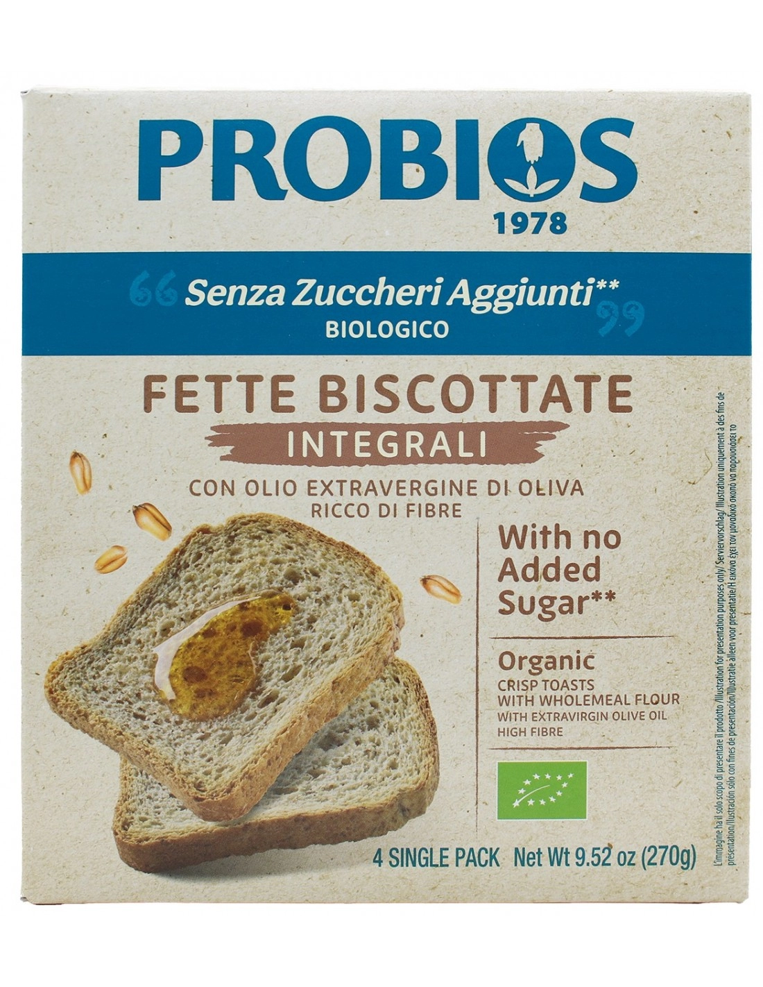 Probios FETTE BISCOTTATE INTEGRALI