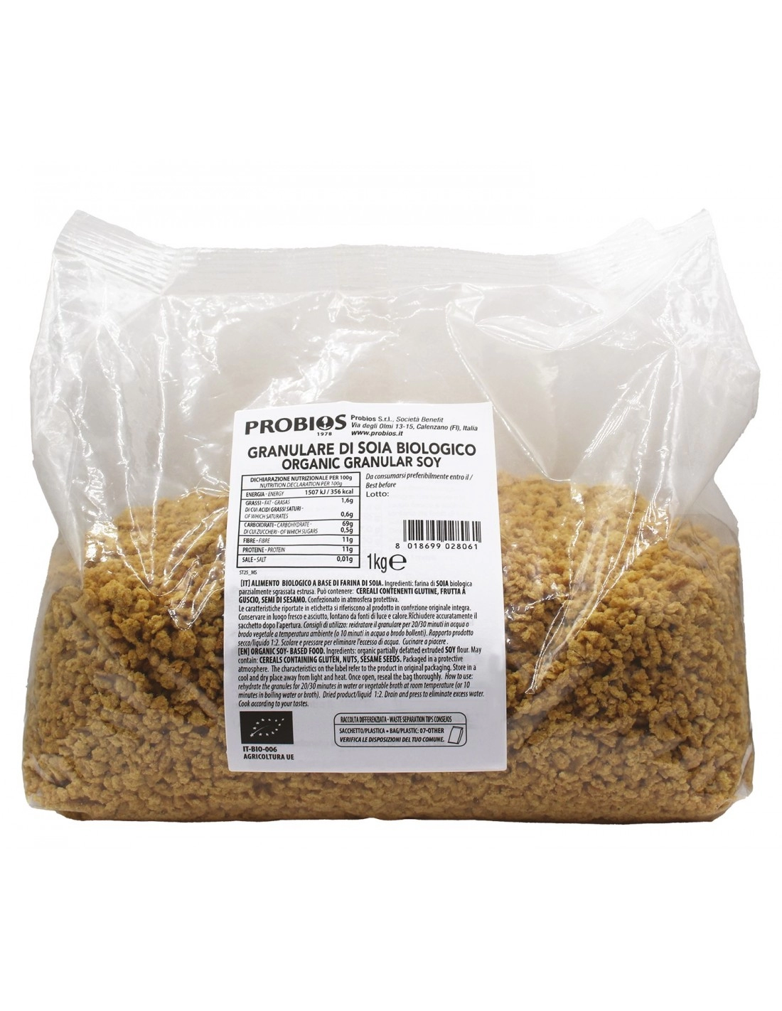 Probios GRANULARE DI SOIA 1KG