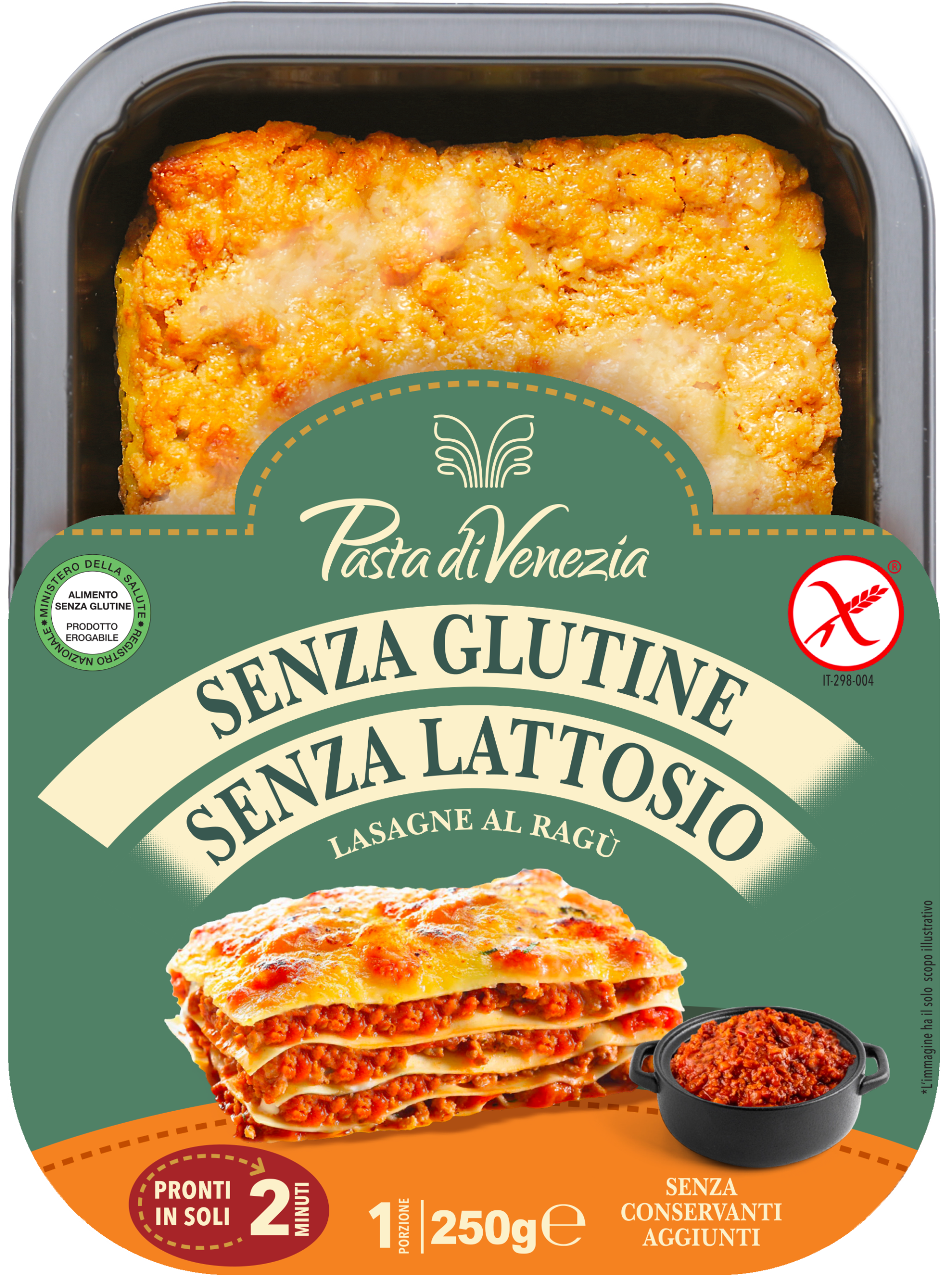 Pasta di Venezia Pasta Di Venezia Lasagne al Rag&ugrave; 300GR
