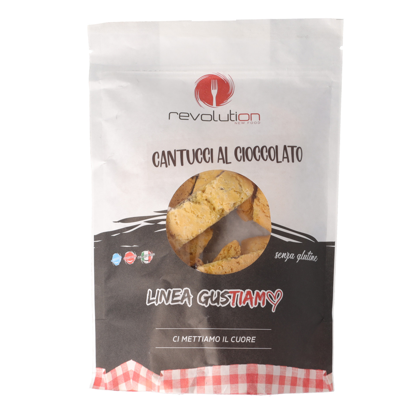 Italcibo REVOLUTION FOOD CANTUCCI AL CIOCCOLATO – SENZA LATTOSIO – PROMO SCONTO 45% NETTO