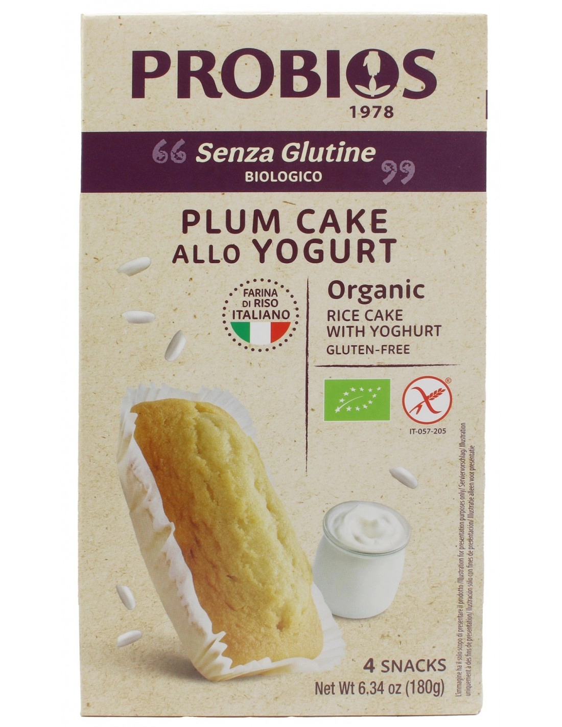 Probios PLUM CAKE ALLO YOGURT