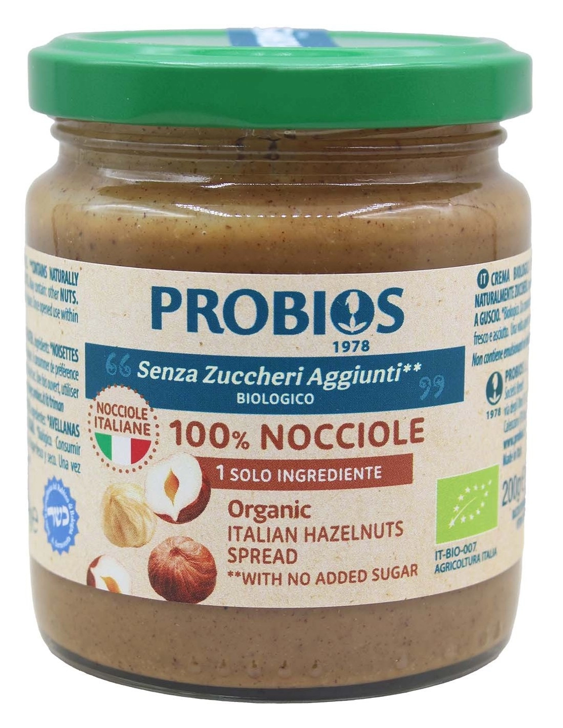 Probios CREMA 100% NOCCIOLE ITALIANE