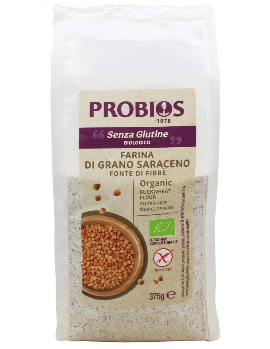 FARINA DI GRANO SARACENO Bio, Senza Glutine PROBIOS FARINE