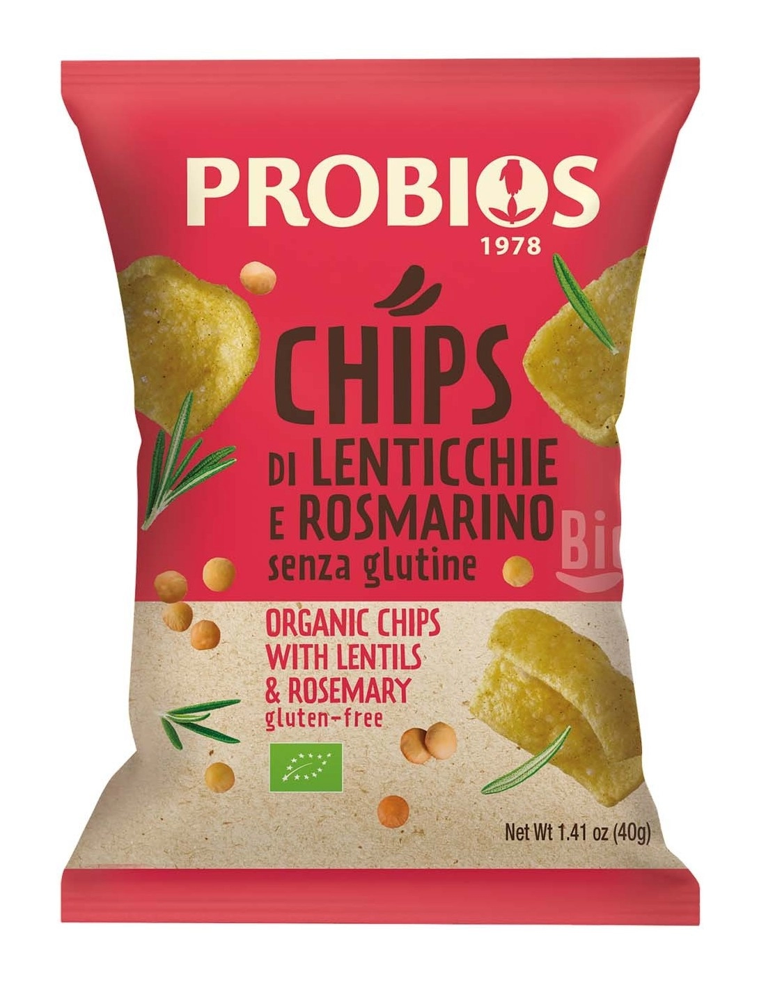 Probios CHIPS DI LENTICCHIE E ROSMARINO