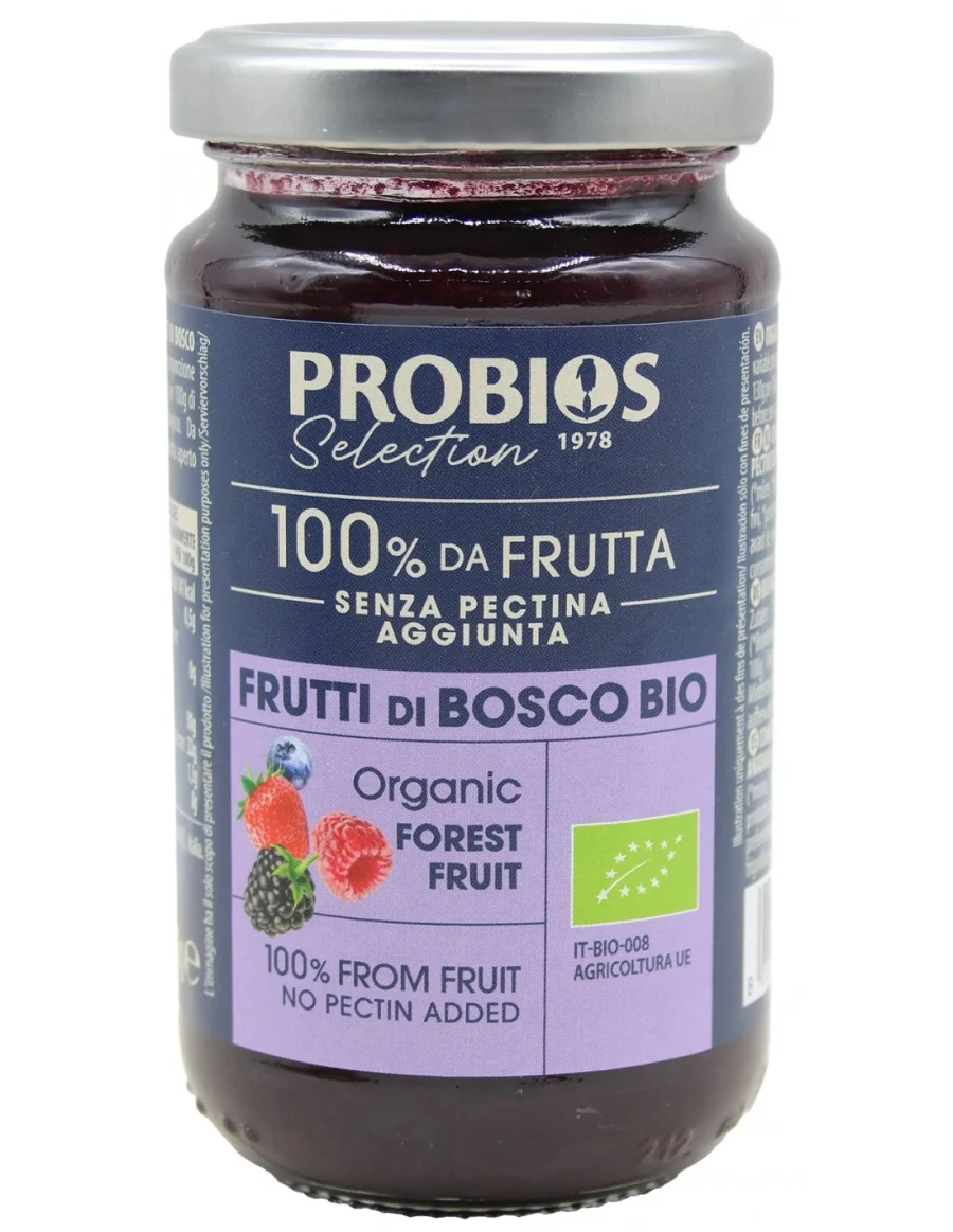 Probitso COMPOSTA DI FRUTTI DI BOSCO Bio PROBIOS Conserve e composte