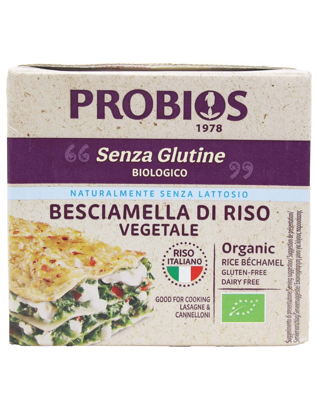 Probios BESCIAMELLA DI RISO vegetale